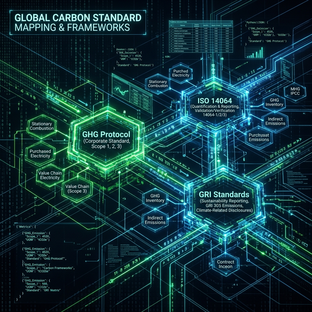 ISO 14064 and GHG Protocol Mapping