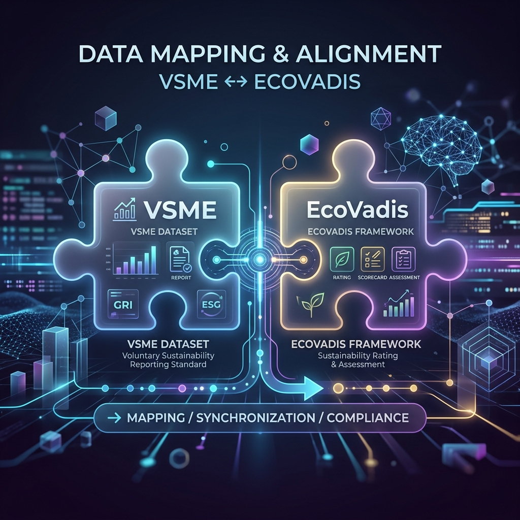 How to Use Your VS (VSME) Report to Prepare for EcoVadis (The Data Overlap Guide)